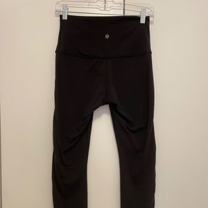 lululemon wunder under high waisted leggings